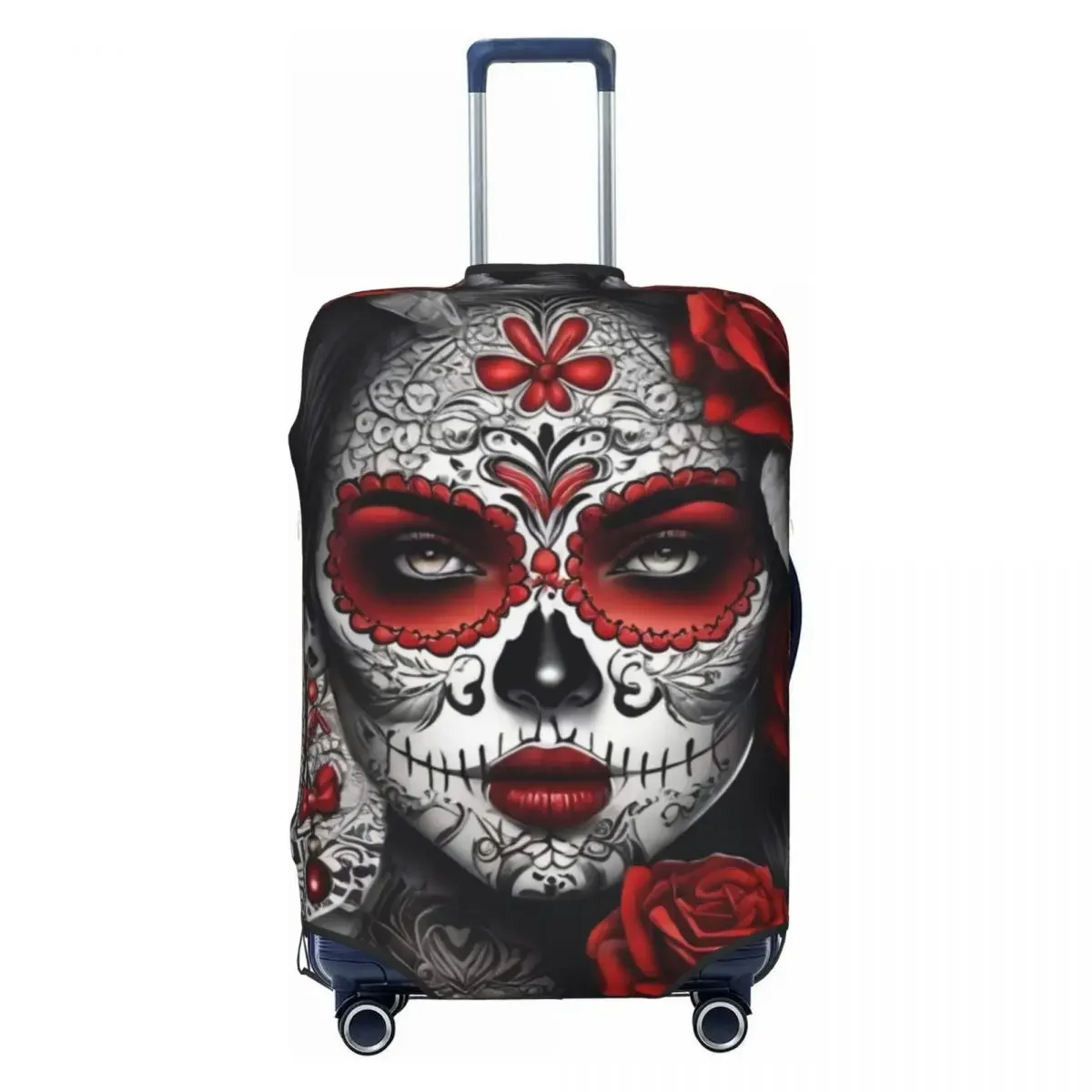 Custom Mexican Catrina Sugar Skull Lady Travel Luggage Cover Washable Suitcase Cover Protector Fit 18-32 Inch
Custom Mexican Catrina Sugar Skull Lady Travel Luggage Cover Washable Suitcase Cover Protector Fit 18-32 Inch