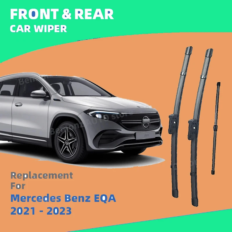 LHD Front Rear Windshield Wiper Blades For Mercedes Benz EQA 2021 2022 2023 H243 Windscreen Accessories EQA250 EQA 250 300 350
LHD Front Rear Windshield Wiper Blades For Mercedes Benz EQA 2021 2022 2023 H243 Windscreen Accessories EQA250 EQA 250 300 350