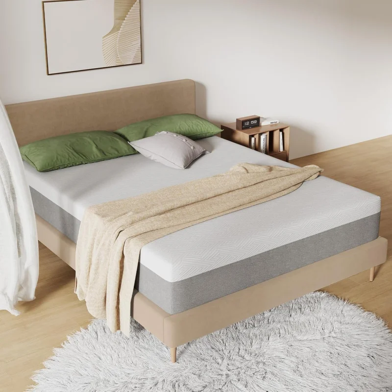 12 Gel Foam Mattress, Cool Night Sleep & Pressure Relief, Medium Firm, Motion Isolating
12 Gel Foam Mattress, Cool Night Sleep & Pressure Relief, Medium Firm, Motion Isolating