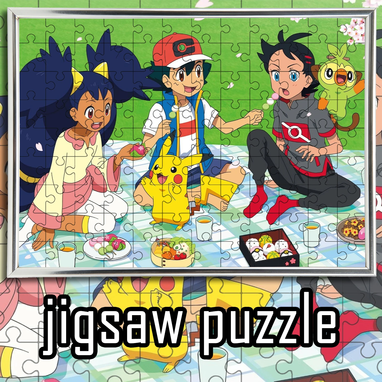 Warm Spring Pokemon Characters Cherry Blossom Picnic Scene Puzzle 108-1000pcs Home Decor
Warm Spring Pokemon Characters Cherry Blossom Picnic Scene Puzzle 108-1000pcs Home Decor