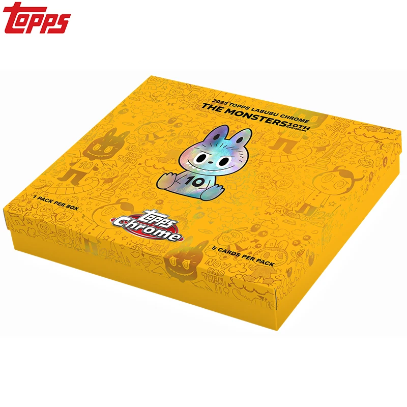 2025 Topps Labubu Chrome 10th Anniversary Hobby Box Collection Card
2025 Topps Labubu Chrome 10th Anniversary Hobby Box Collection Card