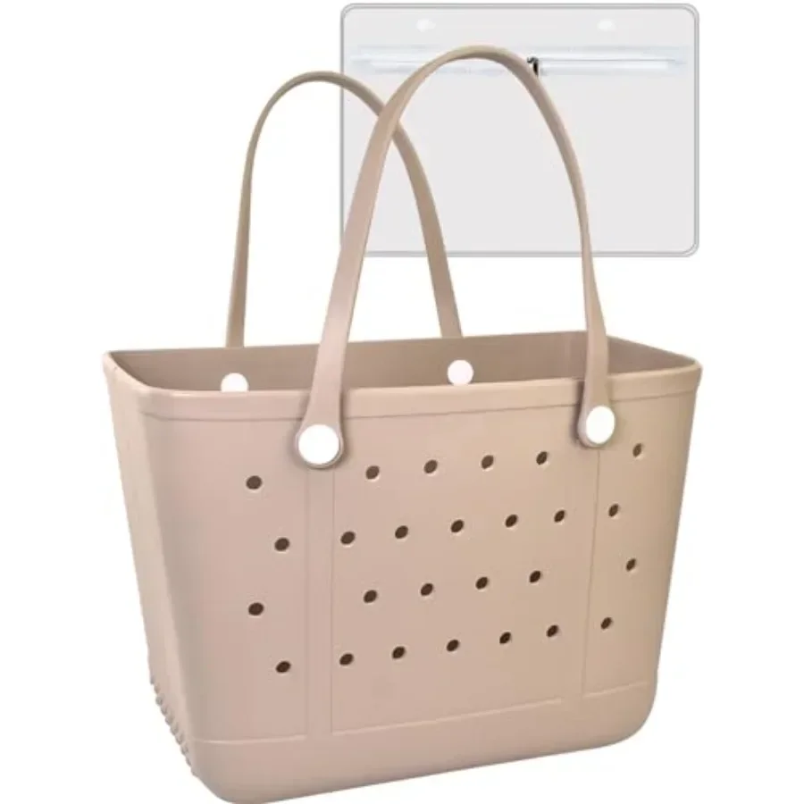 Beach Tote Bag for Women, Rubber Beach Bag Waterproof Sandproof, Extra Large EVA Tote Bag Boat Bag
Beach Tote Bag for Women, Rubber Beach Bag Waterproof Sandproof, Extra Large EVA Tote Bag Boat Bag