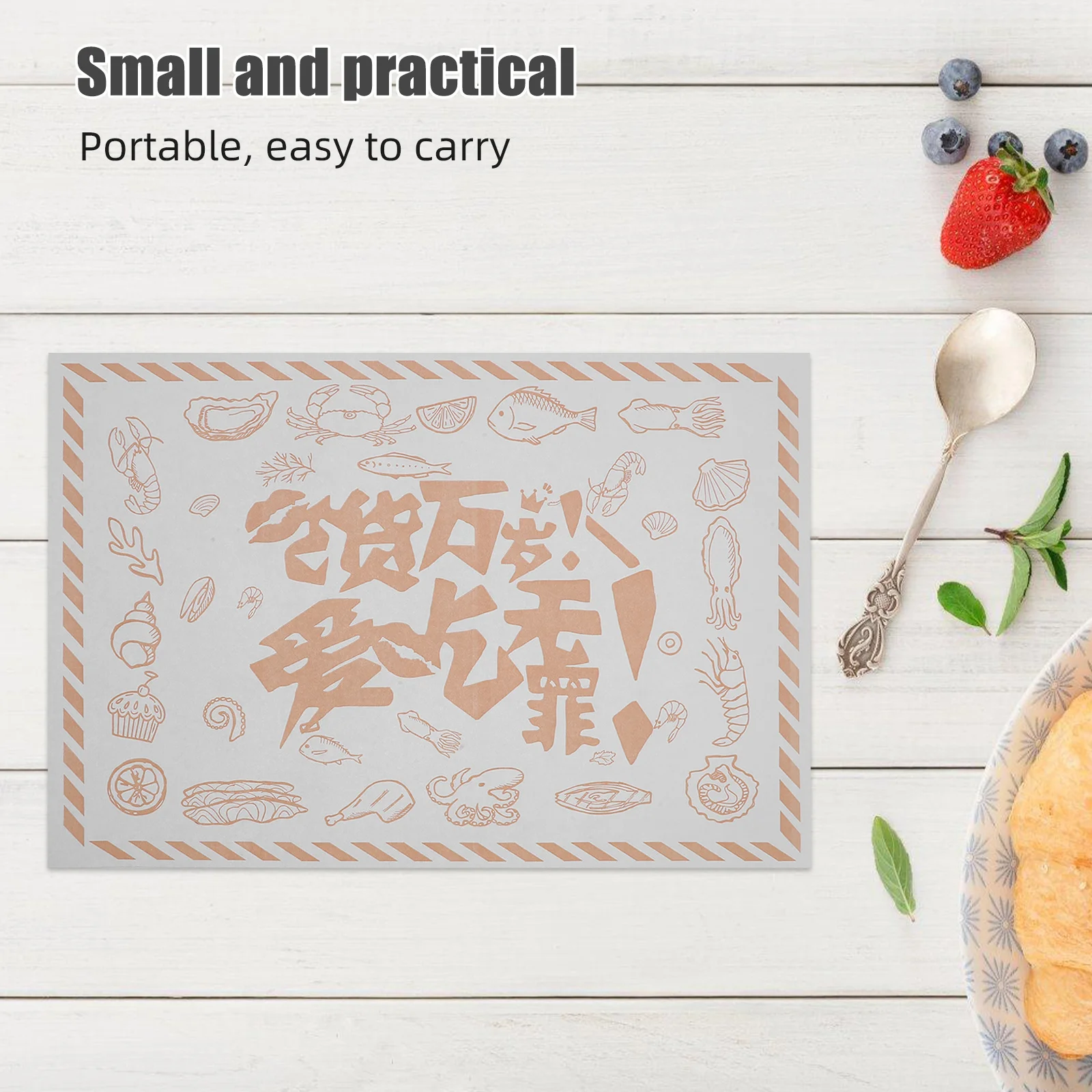 500Pcs Food Grade Oil Proof Greaseproof Paper Sheets Nonstick Oven Baking Paper Burger Wrapping Taco Wrap Food Tray Liner
500Pcs Food Grade Oil Proof Greaseproof Paper Sheets Nonstick Oven Baking Paper Burger Wrapping Taco Wrap Food Tray Liner