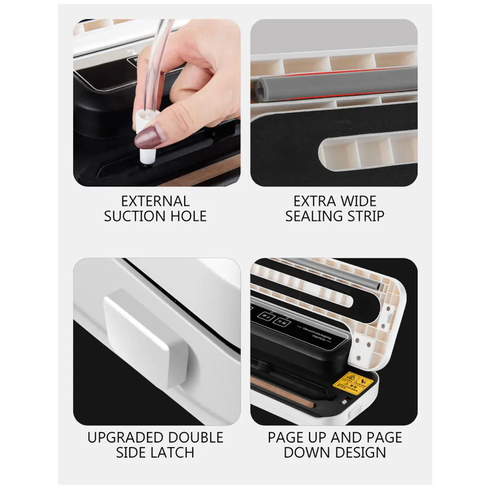 Кухонный переносной вакуумный упаковщик, бытовая машина для вакуумной упаковки пищевых продуктов, компрессионная автоматическая машина для запечатывания свежести
Кухонный переносной вакуумный упаковщик, бытовая машина для вакуумной упаковки пищевых продуктов, компрессионная автоматическая машина для запечатывания свежести