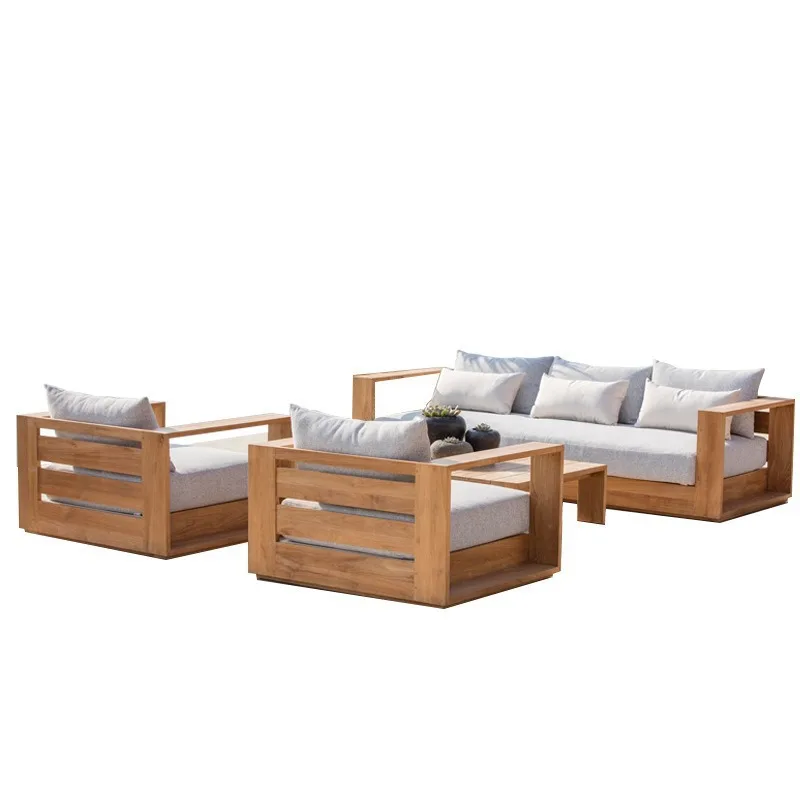 Cross-border outdoor teak sofa waterproof and preservative outdoor courtyard sofa garden hotel solid wood sofa teak coffee table
Cross-border outdoor teak sofa waterproof and preservative outdoor courtyard sofa garden hotel solid wood sofa teak coffee table