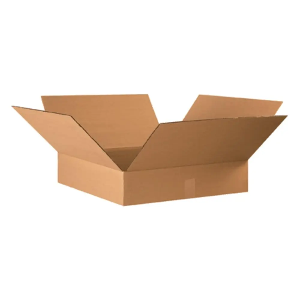 Corrugated Cardboard Box 22x22x4 Inch, 10-Pack for Moving & Storage
Corrugated Cardboard Box 22x22x4 Inch, 10-Pack for Moving & Storage