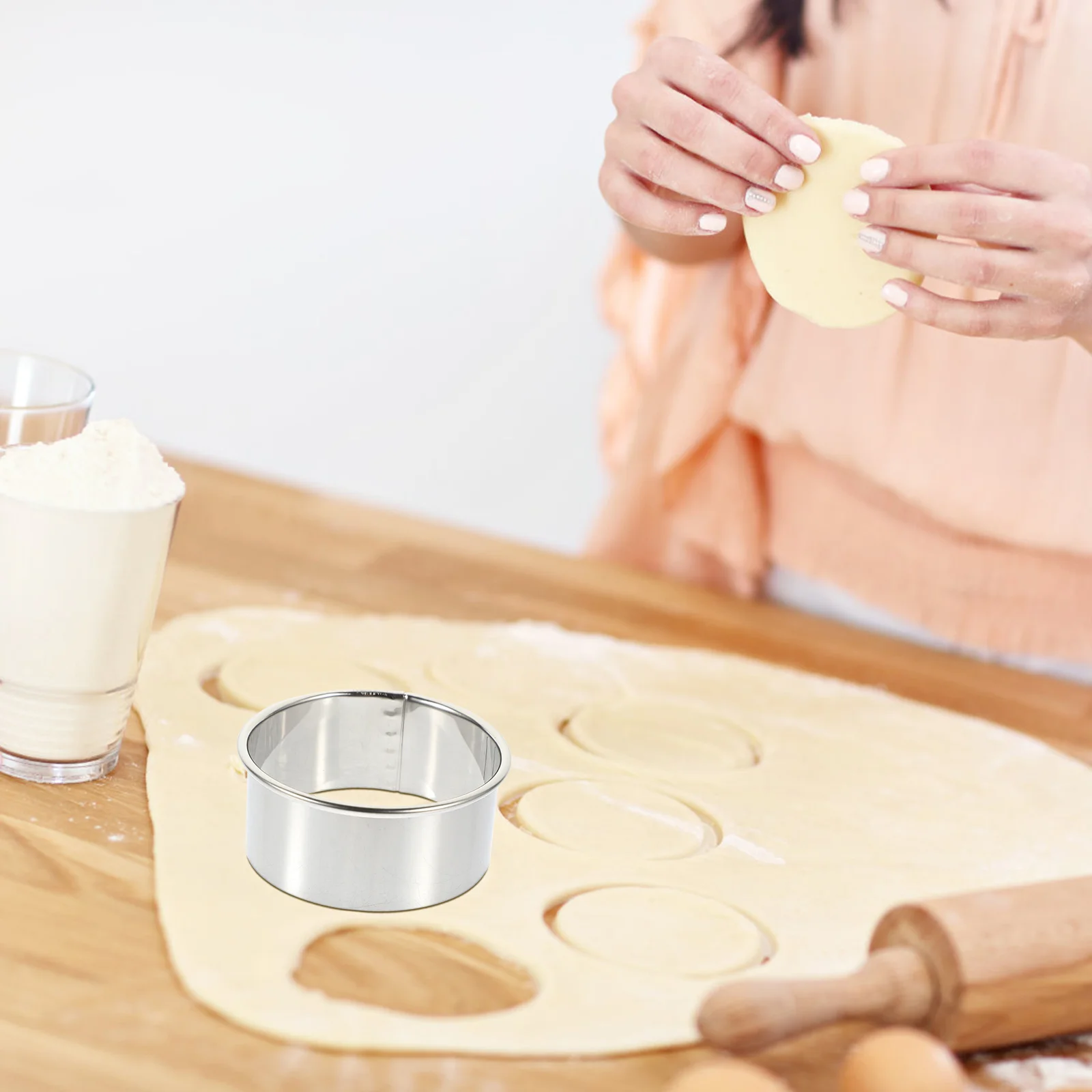 6 Pcs Dumpling Mold Set Stainless Steel Food Grade Kitchenware Portable Biscuit Maker Cookie Daily Kitchen Supply
6 Pcs Dumpling Mold Set Stainless Steel Food Grade Kitchenware Portable Biscuit Maker Cookie Daily Kitchen Supply
