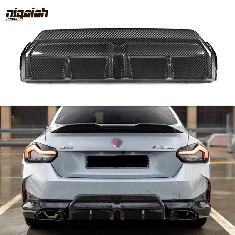 M Performance Dry Carbon Fiber Rear Diffuser Bumper Lip Splitter Spoiler For BMW 2 Series 2 Door G42 Coupe 2022+
M Performance Dry Carbon Fiber Rear Diffuser Bumper Lip Splitter Spoiler For BMW 2 Series 2 Door G42 Coupe 2022+