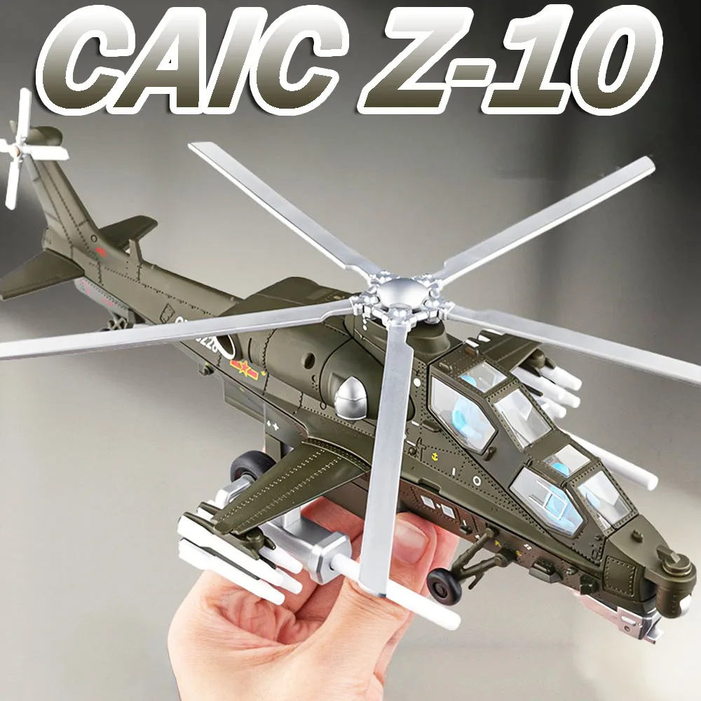 1:52 Alloy CAIC Z-10 Armed Helicopter Toy Models Metal Diecast Sound Light Doors Opened Military Aircraft Boys Educational Toys
1:52 Alloy CAIC Z-10 Armed Helicopter Toy Models Metal Diecast Sound Light Doors Opened Military Aircraft Boys Educational Toys
