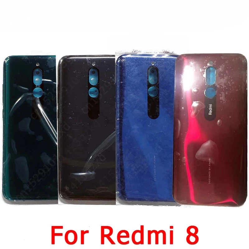Задняя крышка батарейного отсека для Xiaomi Redmi 8, задняя крышка корпуса с клейкими запасными частями
Задняя крышка батарейного отсека для Xiaomi Redmi 8, задняя крышка корпуса с клейкими запасными частями