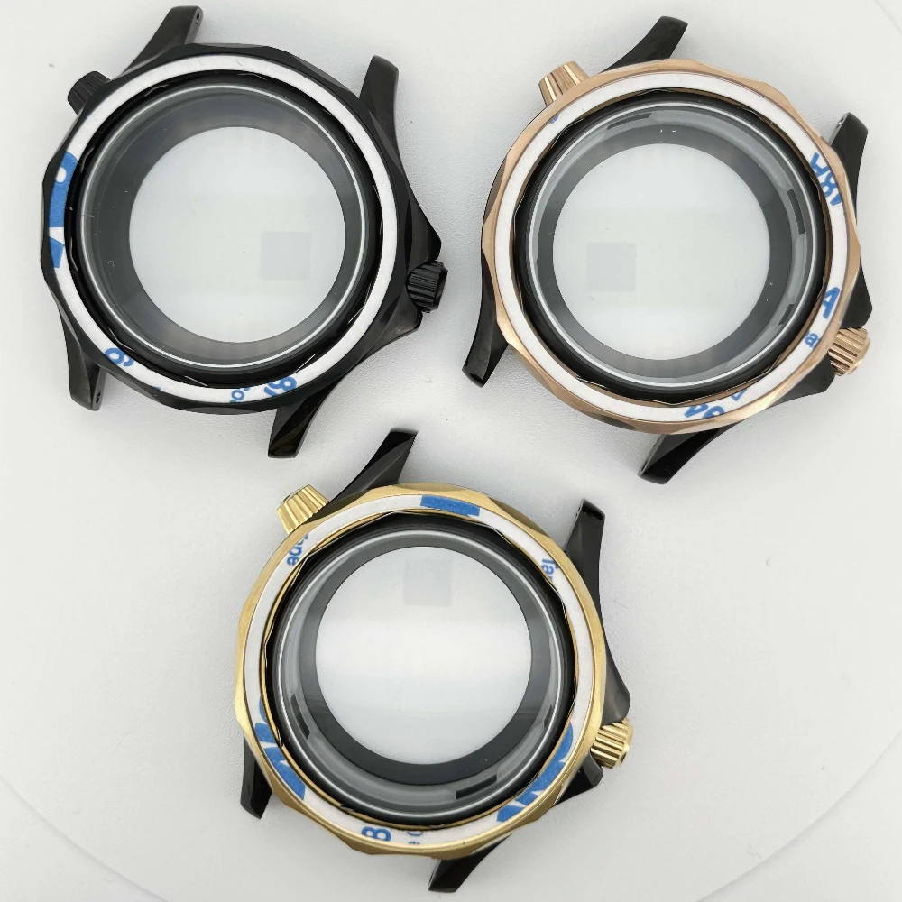 42mm Case 31.6mm Dial Seamaster for Modified OMG300 Black Rose Gold Silver Case Mechanical NH36/35/4R/7S Diving Watch Movement
42mm Case 31.6mm Dial Seamaster for Modified OMG300 Black Rose Gold Silver Case Mechanical NH36/35/4R/7S Diving Watch Movement