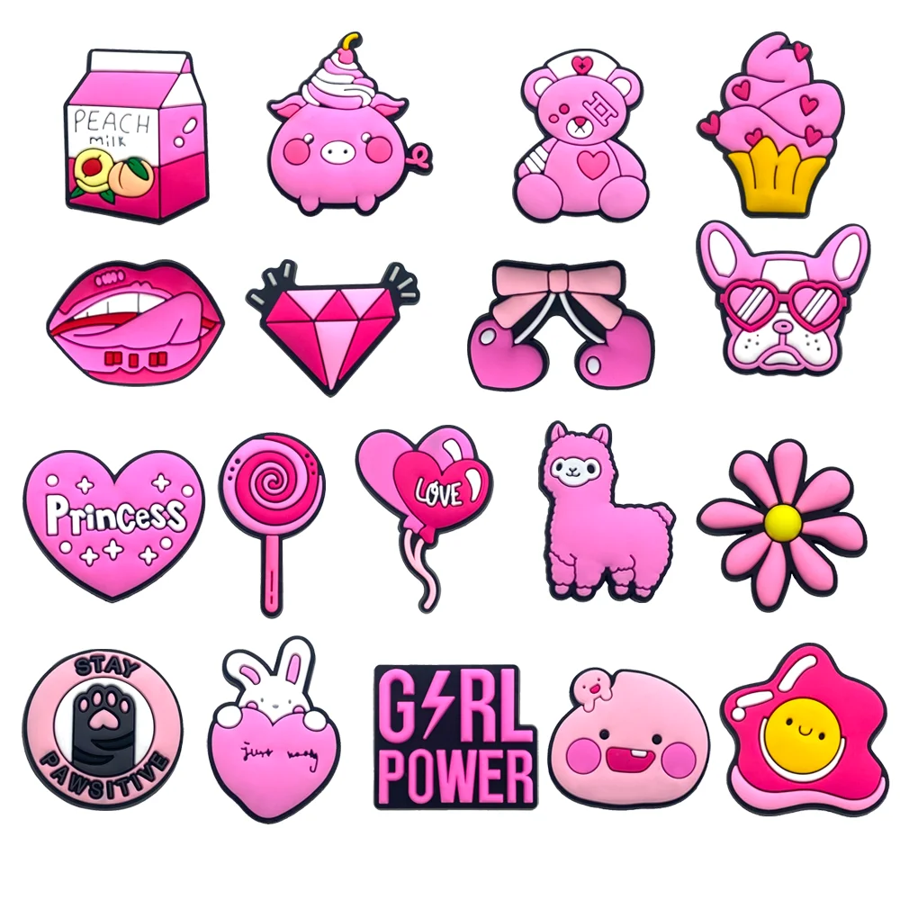 Hot Sales1-20Pcs PVC Cute Pink Peach Balloon Pig Shoe Charms Accessories for Buckle Decorations Girls Women Party Gift
Hot Sales1-20Pcs PVC Cute Pink Peach Balloon Pig Shoe Charms Accessories for Buckle Decorations Girls Women Party Gift
