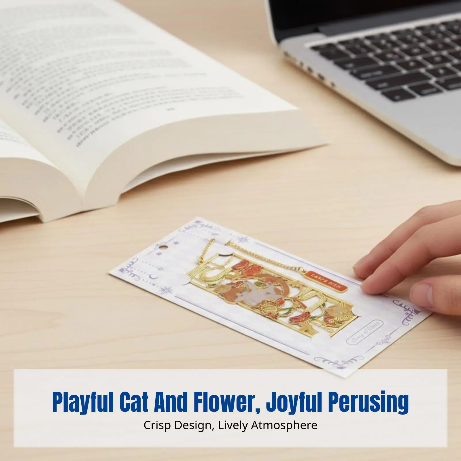 Cat Metal Hollow Bookmark, Cute Chinese Style, Creative Cultural Gift, University Souvenir, Teacher's Day
Cat Metal Hollow Bookmark, Cute Chinese Style, Creative Cultural Gift, University Souvenir, Teacher's Day