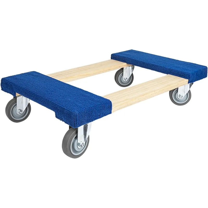 Duty Furniture Dolly Fully Assembled with Four Wheels- 30" x 18"- 900 Pound Capacity for Easy Moving and Transport 
Duty Furniture Dolly Fully Assembled with Four Wheels- 30" x 18"- 900 Pound Capacity for Easy Moving and Transport
