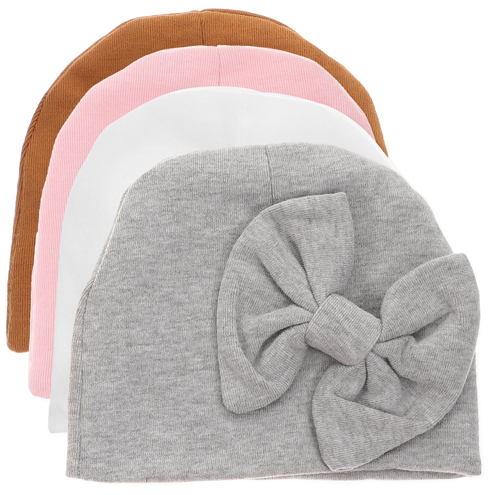 4Pcs Baby Warm Hats Bow Design Newborn Cotton Caps Infant Headwear Winter Newborn Hats for Boys Girls Baby Cap
4Pcs Baby Warm Hats Bow Design Newborn Cotton Caps Infant Headwear Winter Newborn Hats for Boys Girls Baby Cap