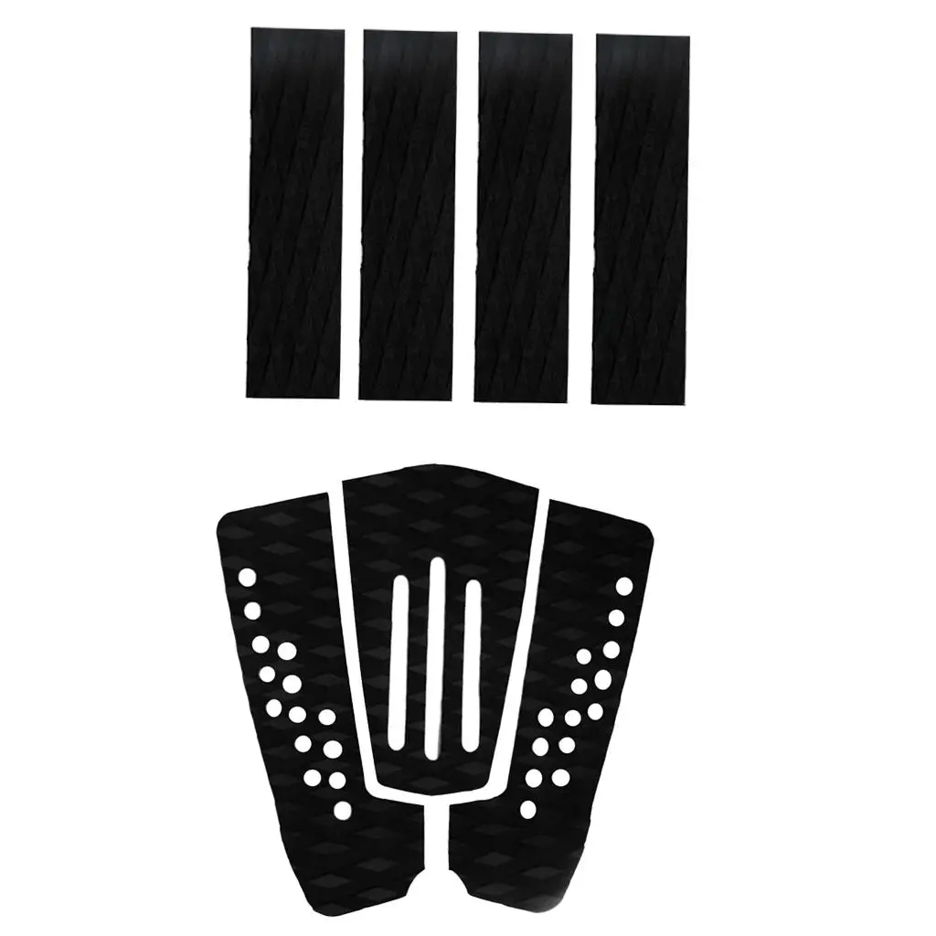 7 Pieces Non-slip Black EVA Surfboard Surf Traction Pad Deck Grips Tail Pads Kiteboard Skimboard Shortboard Surfing Accessories
7 Pieces Non-slip Black EVA Surfboard Surf Traction Pad Deck Grips Tail Pads Kiteboard Skimboard Shortboard Surfing Accessories