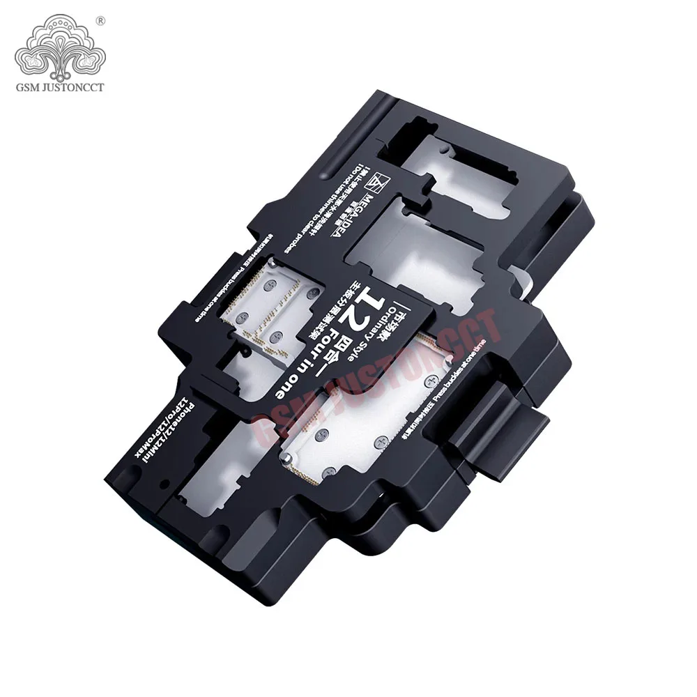 Qianli ISocket 4-in-1 Mega-iDea Motherboard Layered Testing Frame for IPhone 12/12Mini/12Pro/12ProMax Repair Fixture
Qianli ISocket 4-in-1 Mega-iDea Motherboard Layered Testing Frame for IPhone 12/12Mini/12Pro/12ProMax Repair Fixture