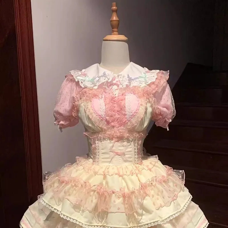 Handmade Girls Birthday Lolita Dress Trailing Princess Adult Party Dress Women Wedding High Quality Dress Photography Clothes
Handmade Girls Birthday Lolita Dress Trailing Princess Adult Party Dress Women Wedding High Quality Dress Photography Clothes