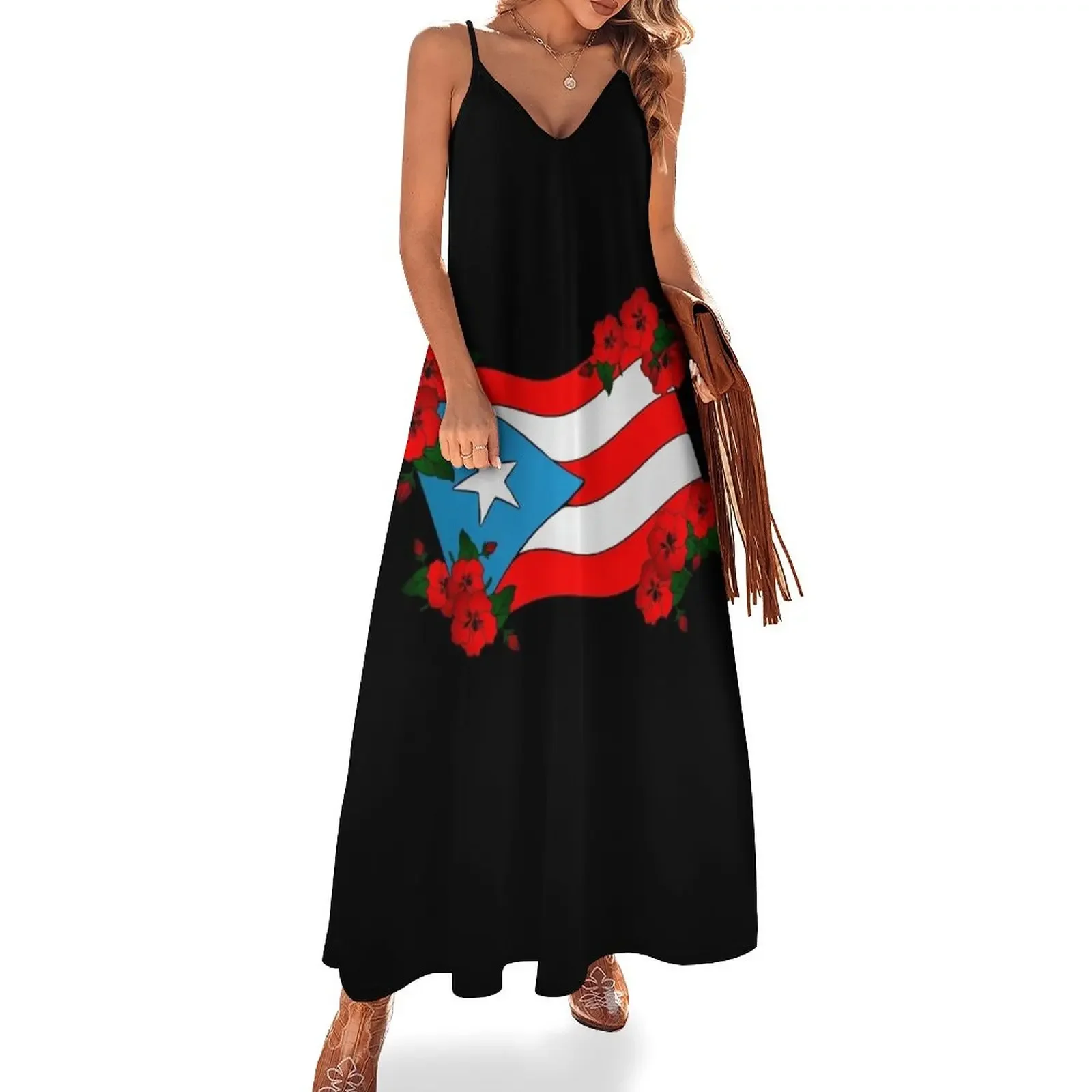 Puertorrican Flag Flor de Maga Sleeveless Dress summer dress daily evening dresses women
Puertorrican Flag Flor de Maga Sleeveless Dress summer dress daily evening dresses women