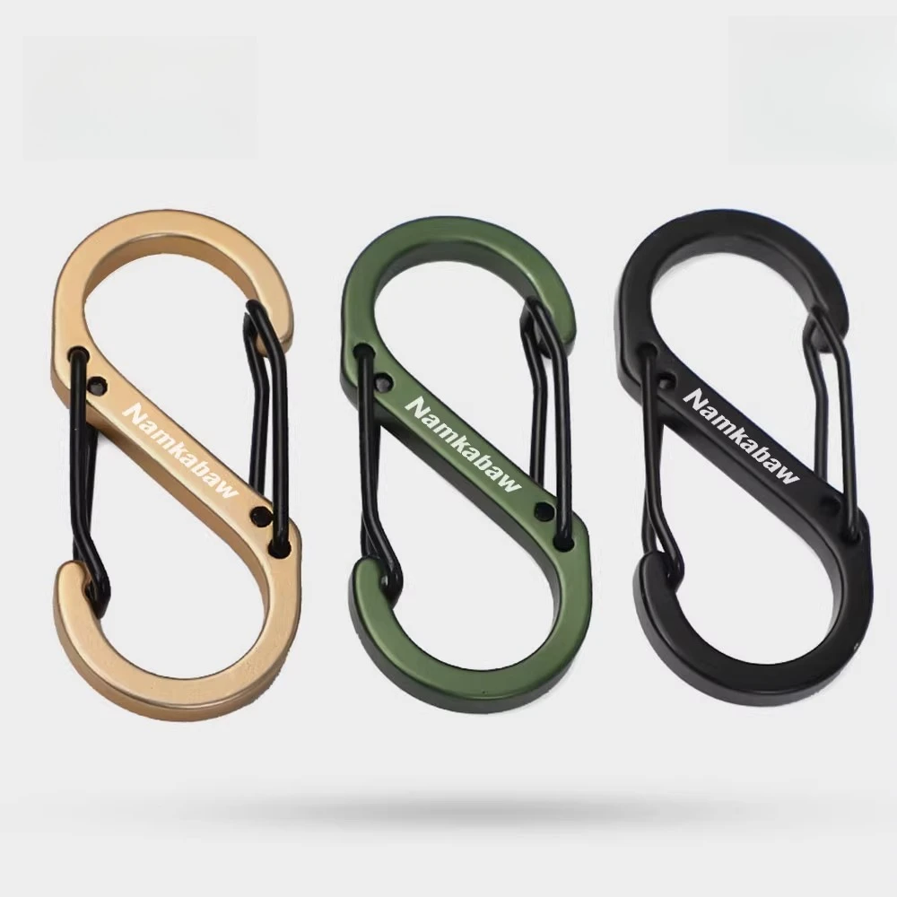 3pcs Aluminum S Carabiner Clip,Press-Open Portable Multi-Purpose Hook, 2-Way Opening Key Ring|Camping Helper Backpack Expansion
3pcs Aluminum S Carabiner Clip,Press-Open Portable Multi-Purpose Hook, 2-Way Opening Key Ring|Camping Helper Backpack Expansion