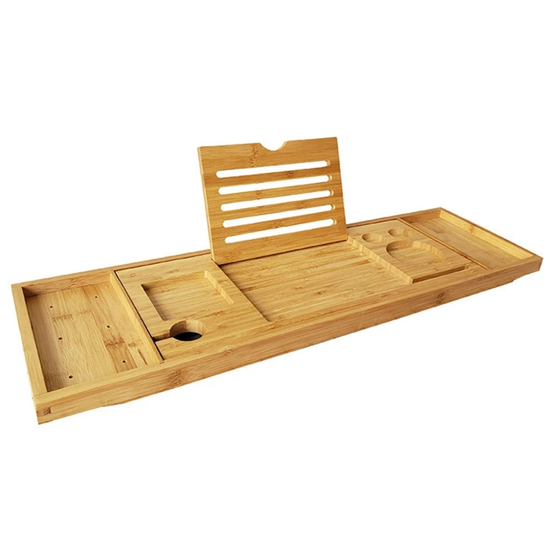 Bamboo Bathtub Caddy Tray For Tub,Adjustable Bathroom Bathtub Organizer With Book Tablet Wine Glass Cup Towel Holder
Bamboo Bathtub Caddy Tray For Tub,Adjustable Bathroom Bathtub Organizer With Book Tablet Wine Glass Cup Towel Holder