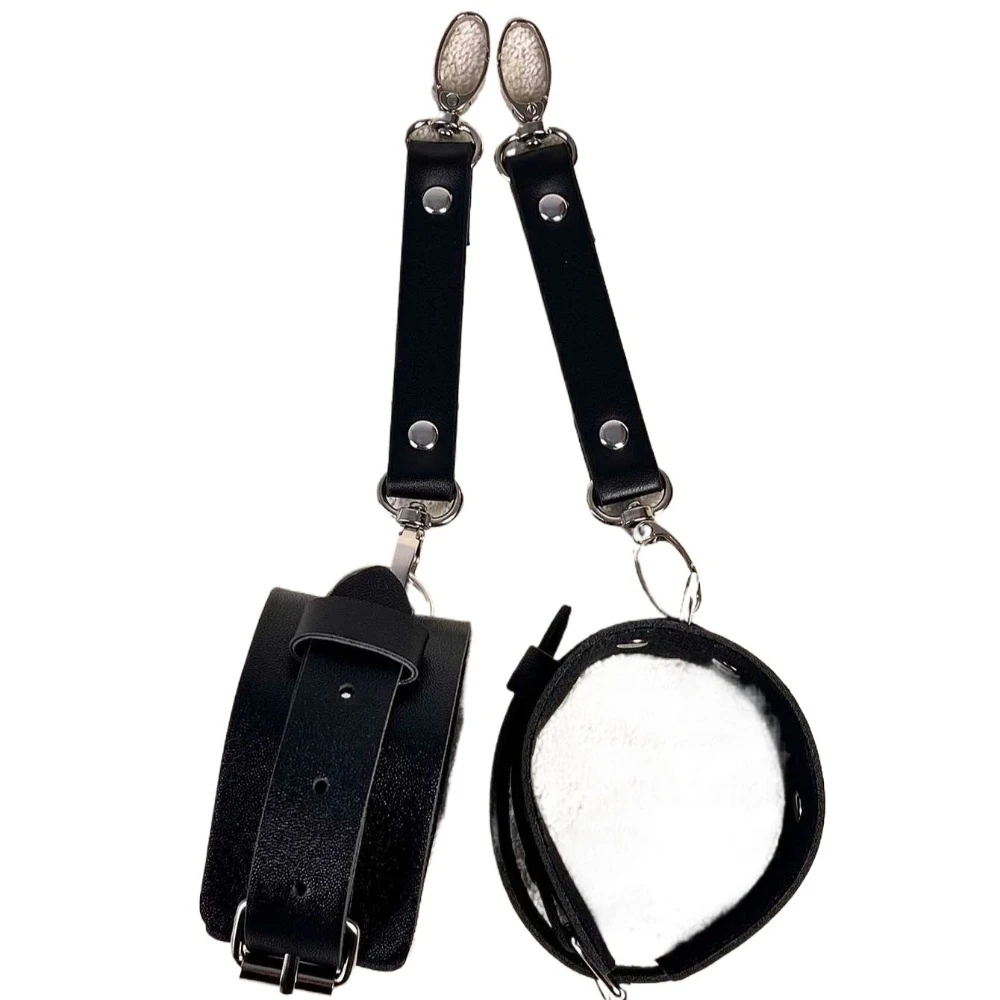 Women Sexy PU Leather Bracelet Bondage Leather Handcuffs Buckle Adjustable Fetish Erotic Love Hotel Accessory
Women Sexy PU Leather Bracelet Bondage Leather Handcuffs Buckle Adjustable Fetish Erotic Love Hotel Accessory