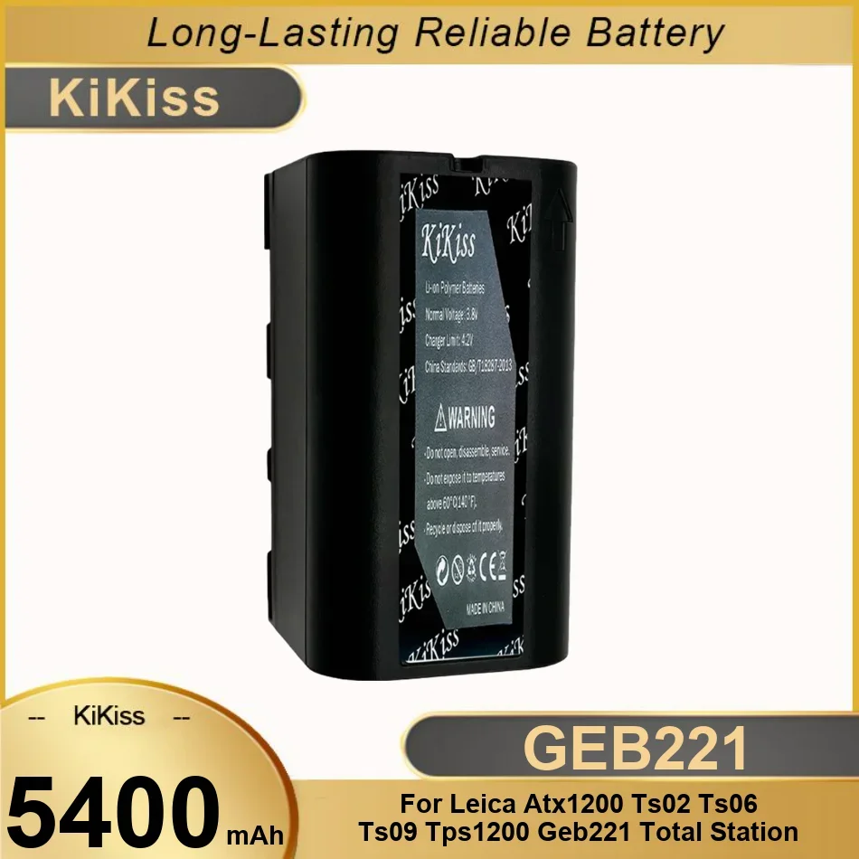 5400mAh High-Durability Total Station Battery For Leica ATX1200 TS02 TS06 TS09 TPS1200 GEB221 Total Station GEB221
5400mAh High-Durability Total Station Battery For Leica ATX1200 TS02 TS06 TS09 TPS1200 GEB221 Total Station GEB221