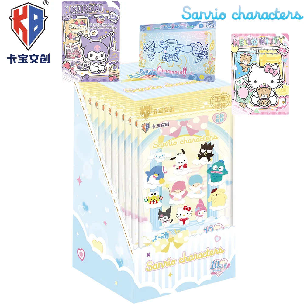 Новые официальные коллекционные карточки с персонажами Sanrio от Kabao: знаменитые мультяшные аниме-персонажи, креативные игрушки, любимые детьми, редкие карточки, веселые подарки
Новые официальные коллекционные карточки с персонажами Sanrio от Kabao: знаменитые мультяшные аниме-персонажи, креативные игрушки, любимые детьми, редкие карточки, веселые подарки