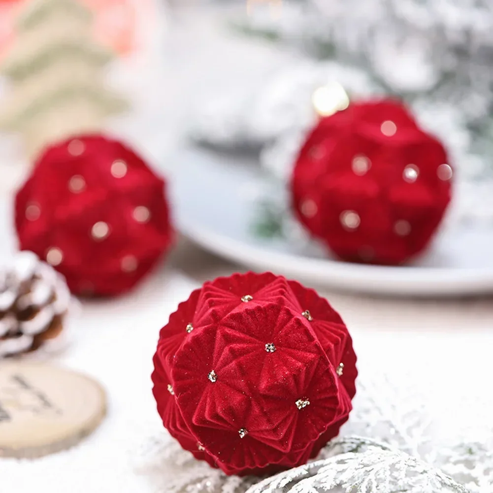 Anniversaries Hanging Decorations Christmas Decorations 8cm Christmas Ornaments DIY Christmas Decorations Diamond Flocking Balls
Anniversaries Hanging Decorations Christmas Decorations 8cm Christmas Ornaments DIY Christmas Decorations Diamond Flocking Balls