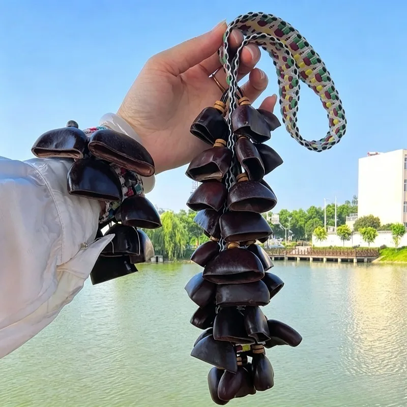 Natural Fruit Shell Bells Yoga Sound Healing Wind Chimes Meditation Handmade Decoration Wrist Chimes Outdoor Musical Instruments
Natural Fruit Shell Bells Yoga Sound Healing Wind Chimes Meditation Handmade Decoration Wrist Chimes Outdoor Musical Instruments