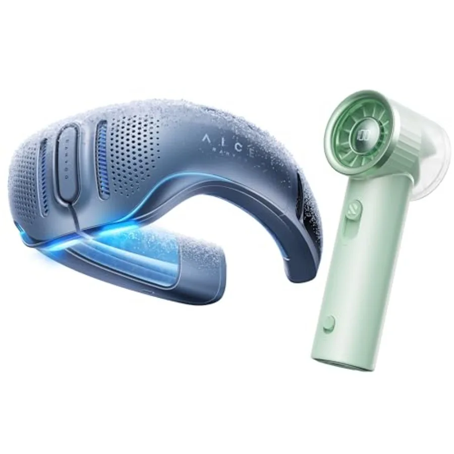 Mini powerful handheld fan for outdoor use, ABS plastic, green, ultra-quiet and 3-speed adjustable
Mini powerful handheld fan for outdoor use, ABS plastic, green, ultra-quiet and 3-speed adjustable