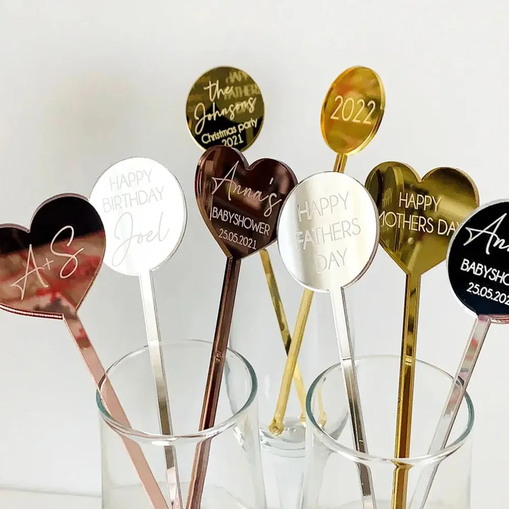 Custom Acrylic Drink Stirrer Personalized Engraved Transparent Reusable Mixing Stick DIY Custom Bar Beverage Party Decor Gift
Custom Acrylic Drink Stirrer Personalized Engraved Transparent Reusable Mixing Stick DIY Custom Bar Beverage Party Decor Gift