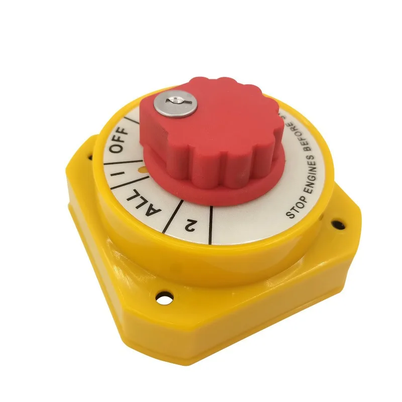 Marine yacht RV accessories, power off switch, high current yacht battery switch, power protection knob switch
Marine yacht RV accessories, power off switch, high current yacht battery switch, power protection knob switch