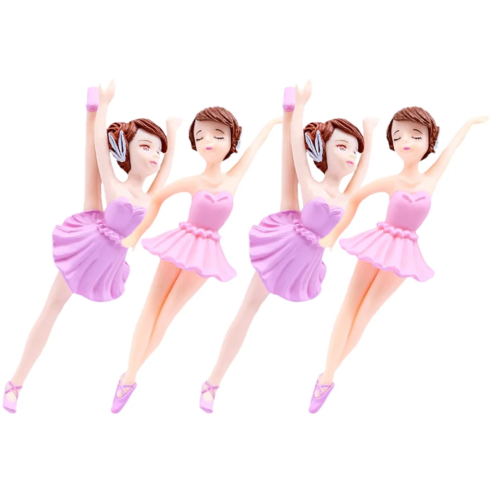 4 Pcs Ballet Girl Figurines Cake Decoration Lovely Cupcake Topper Birthday Party Dessert nament Premium Material
4 Pcs Ballet Girl Figurines Cake Decoration Lovely Cupcake Topper Birthday Party Dessert nament Premium Material