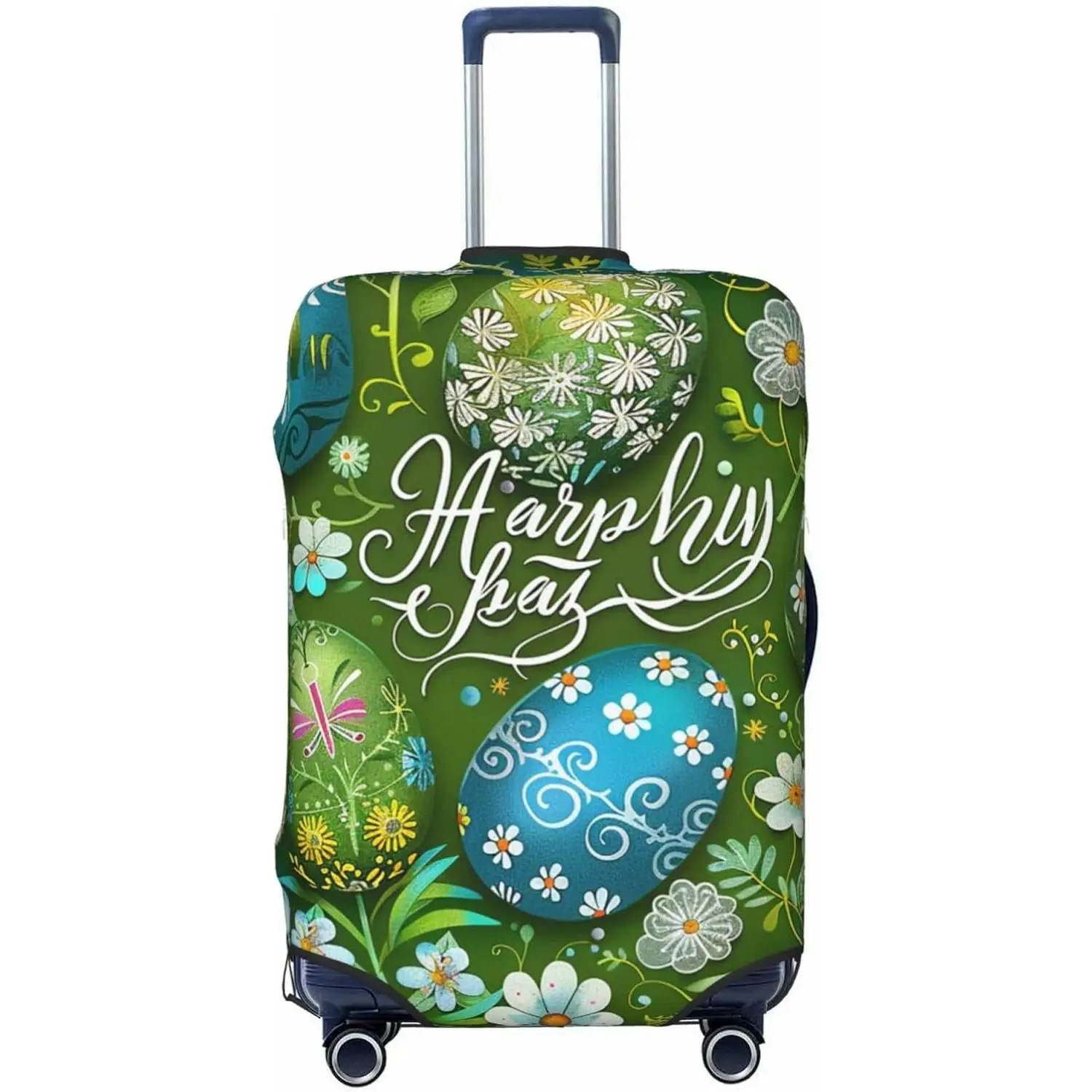 Happy Easter Eggs Floral Luggage Cover Washable Elastic Suitcase Cover Anti-Scratch Travel Luggage Protector Covers
Happy Easter Eggs Floral Luggage Cover Washable Elastic Suitcase Cover Anti-Scratch Travel Luggage Protector Covers