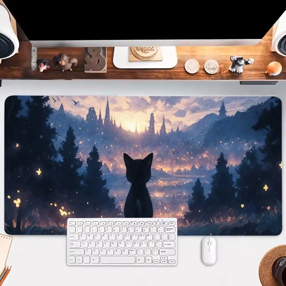 Dream Sky Cat Mouse Pad Large Gaming Mousepads Non-slip Laptop Art Mausepad Tablet Mat PC Nootbook Game Rug Playmat
Dream Sky Cat Mouse Pad Large Gaming Mousepads Non-slip Laptop Art Mausepad Tablet Mat PC Nootbook Game Rug Playmat