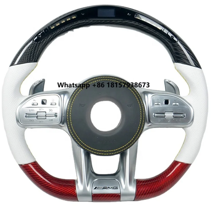Carbon Fiber Racing Steering Wheel for Mercedes Benz W203 W205 W204 W213 W221 W222 Customized Accessories
Carbon Fiber Racing Steering Wheel for Mercedes Benz W203 W205 W204 W213 W221 W222 Customized Accessories