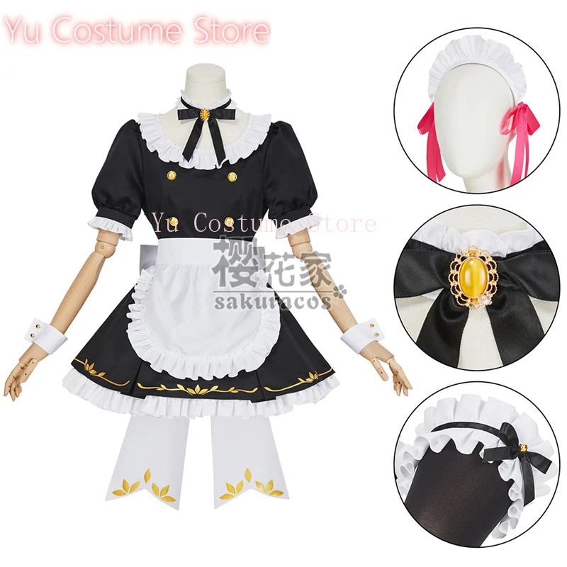 Yu Costume Anime! Fate/Grand Order FGO Kama Game Suit Lovely Maid Dress Uniform Cosplay Costume Halloween Carnival Outfit Women
Yu Costume Anime! Fate/Grand Order FGO Kama Game Suit Lovely Maid Dress Uniform Cosplay Costume Halloween Carnival Outfit Women