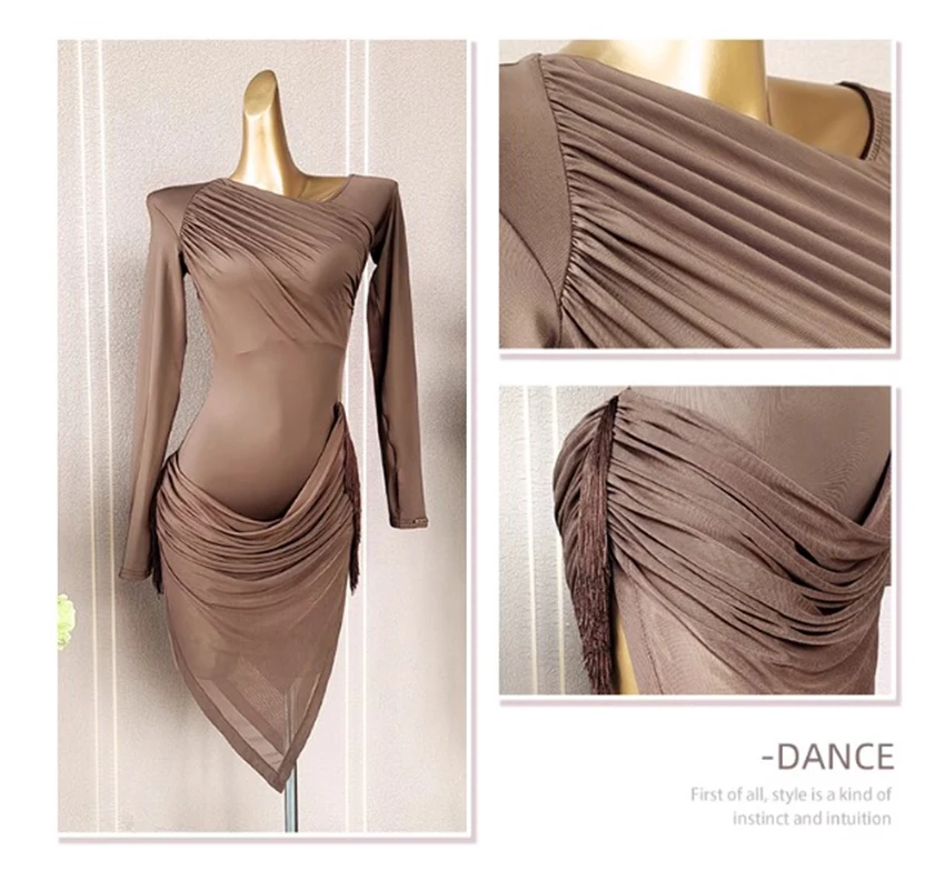 2025 Sexy Latin Dance Dress Women Stage Outfit Competition Costume Adult Rumba Tango Dance Performance Clothes Practice Skirts
2025 Sexy Latin Dance Dress Women Stage Outfit Competition Costume Adult Rumba Tango Dance Performance Clothes Practice Skirts