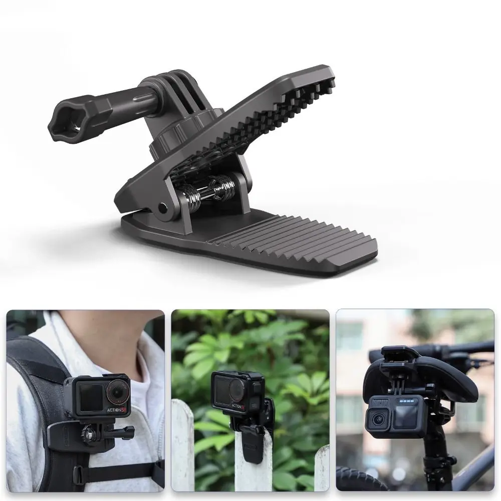 Magnetic Backpack Clip Clamp 360° Rotation Durable Car Sun Visor Clip Mount Stable for DJI Osmo Action/Insta360/GoPro
Magnetic Backpack Clip Clamp 360° Rotation Durable Car Sun Visor Clip Mount Stable for DJI Osmo Action/Insta360/GoPro