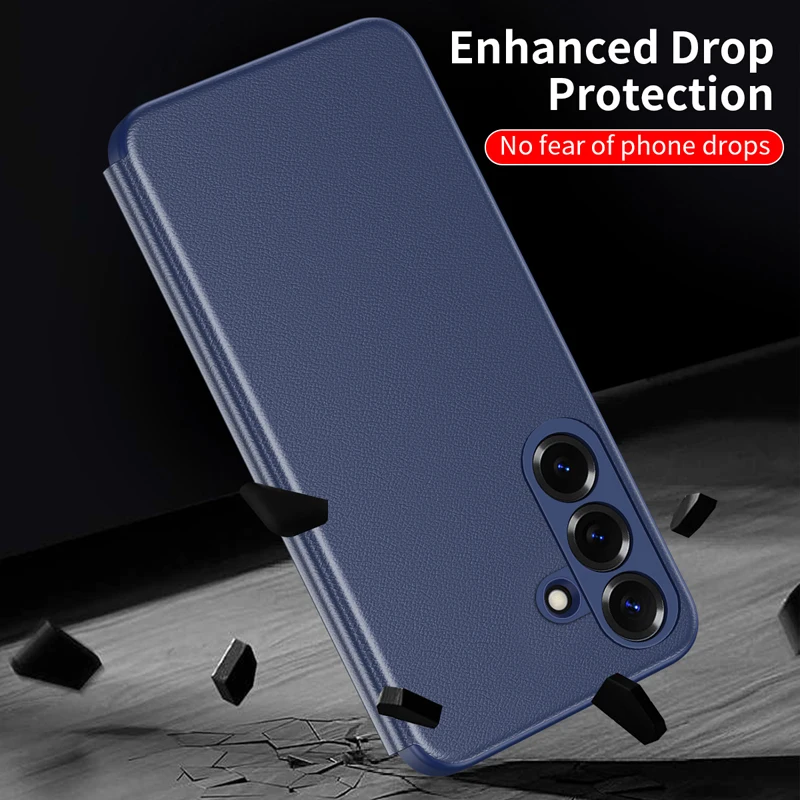 For Samsung Galaxy A16 A17 A36 A56, S23 S24 S25 FE, S25 Edge Case Flip Leather Smart Slide Window Phone Cover
For Samsung Galaxy A16 A17 A36 A56, S23 S24 S25 FE, S25 Edge Case Flip Leather Smart Slide Window Phone Cover