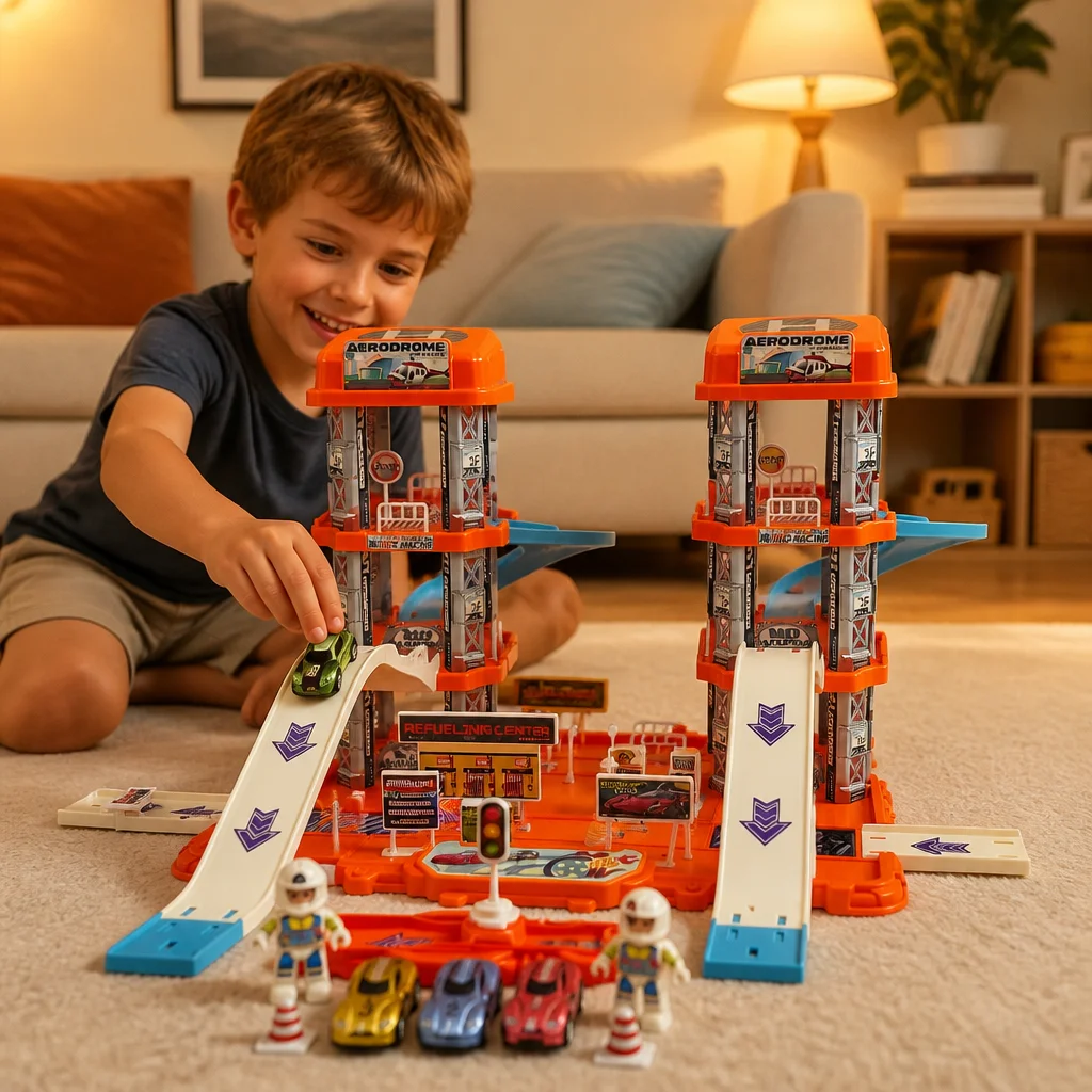 Boy's three-level parking lot toy, track car set, suitable for children's birthday gifts (random color)
Boy's three-level parking lot toy, track car set, suitable for children's birthday gifts (random color)