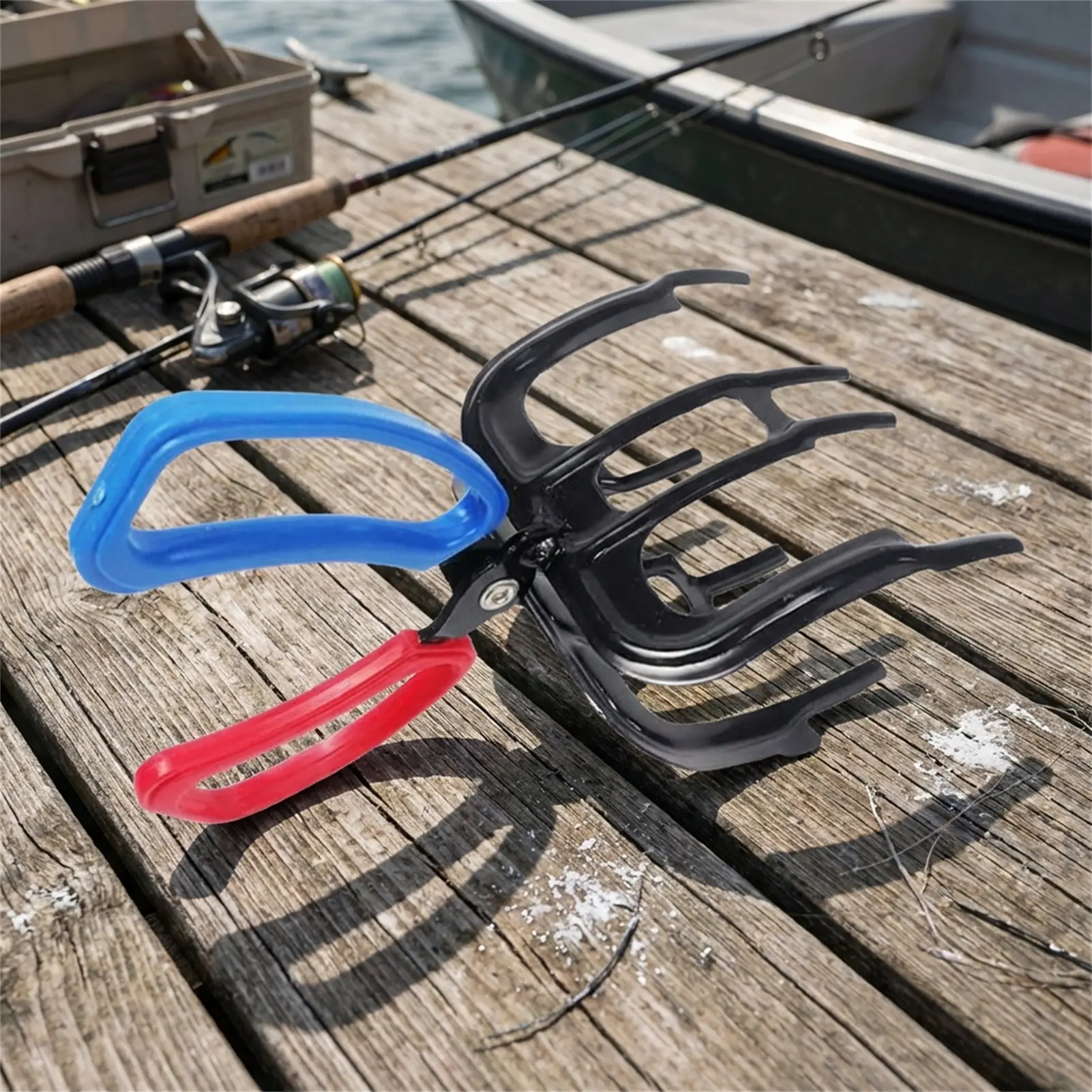 Metal Fishing Pliers Fish Grabber Durable Anti Slip Design For Anglers
Metal Fishing Pliers Fish Grabber Durable Anti Slip Design For Anglers