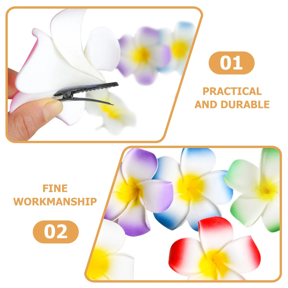 16pcs Flower Hair Clips Floral Barrettes For Women Girls Summer Wedding Hair Accessories Hawaiian Style Decorative
16pcs Flower Hair Clips Floral Barrettes For Women Girls Summer Wedding Hair Accessories Hawaiian Style Decorative
