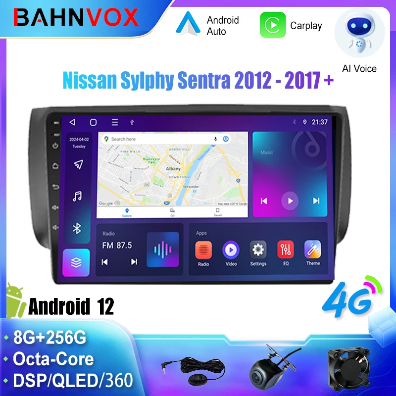 Android Car Radio GPS Navigation Multimedia Video Player For Nissan Sylphy Sentra 2012 2017 Stereo Tape Recorder Screen Carplay
Android Car Radio GPS Navigation Multimedia Video Player For Nissan Sylphy Sentra 2012 2017 Stereo Tape Recorder Screen Carplay