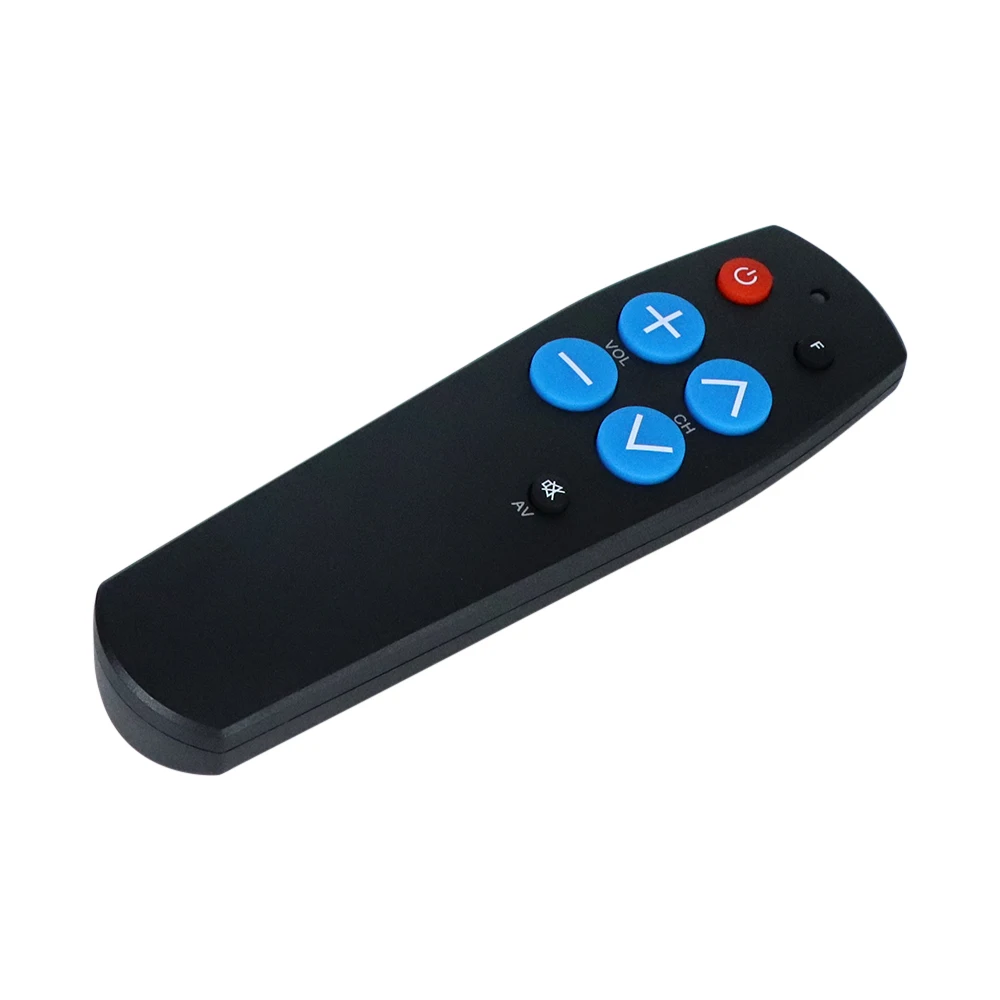 Universal Big Button Remote Control for Elderly - 7 Large Keys Learning Remote for Smart TV/Streaming Box/DVD, No Code Needed
Universal Big Button Remote Control for Elderly - 7 Large Keys Learning Remote for Smart TV/Streaming Box/DVD, No Code Needed