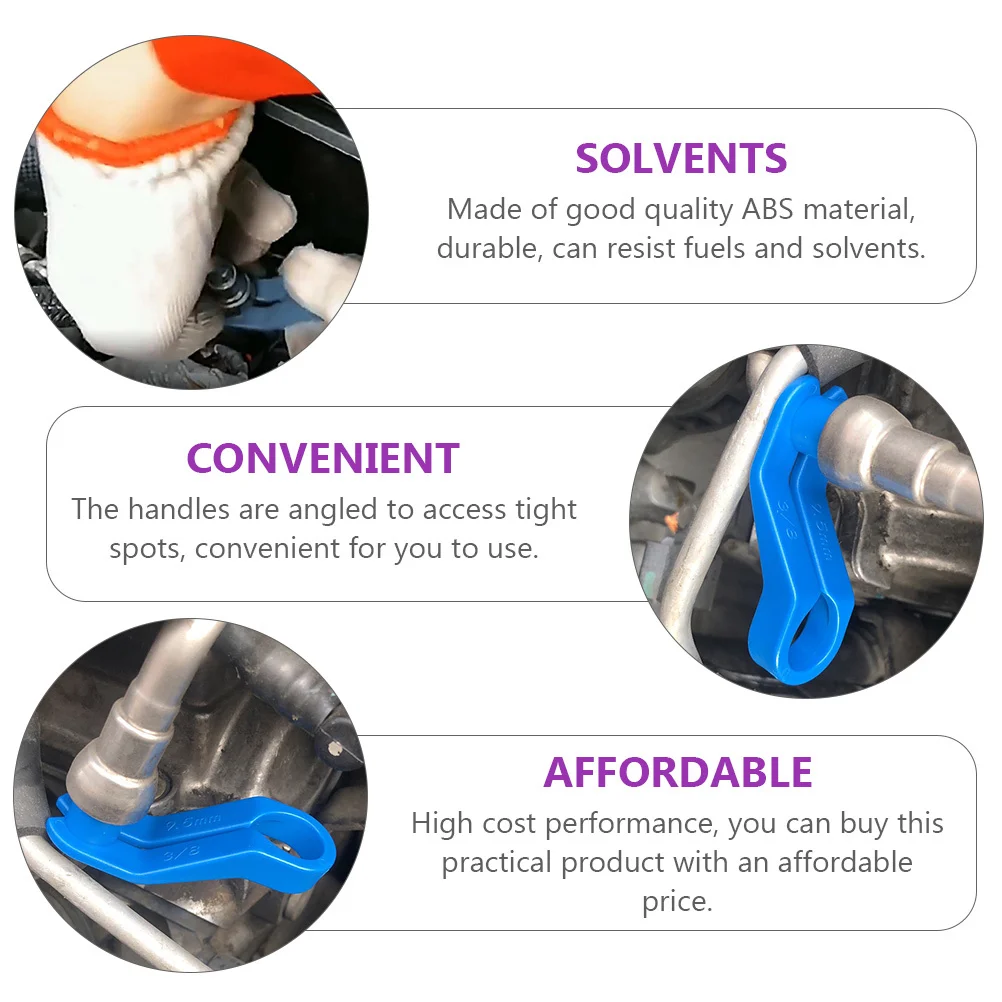 7Pcs Fuel Line Disconnect Tool for Car Coolant Heater Lines Heavy Duty ABS Construction Angled Handle Design Easy Access to
7Pcs Fuel Line Disconnect Tool for Car Coolant Heater Lines Heavy Duty ABS Construction Angled Handle Design Easy Access to