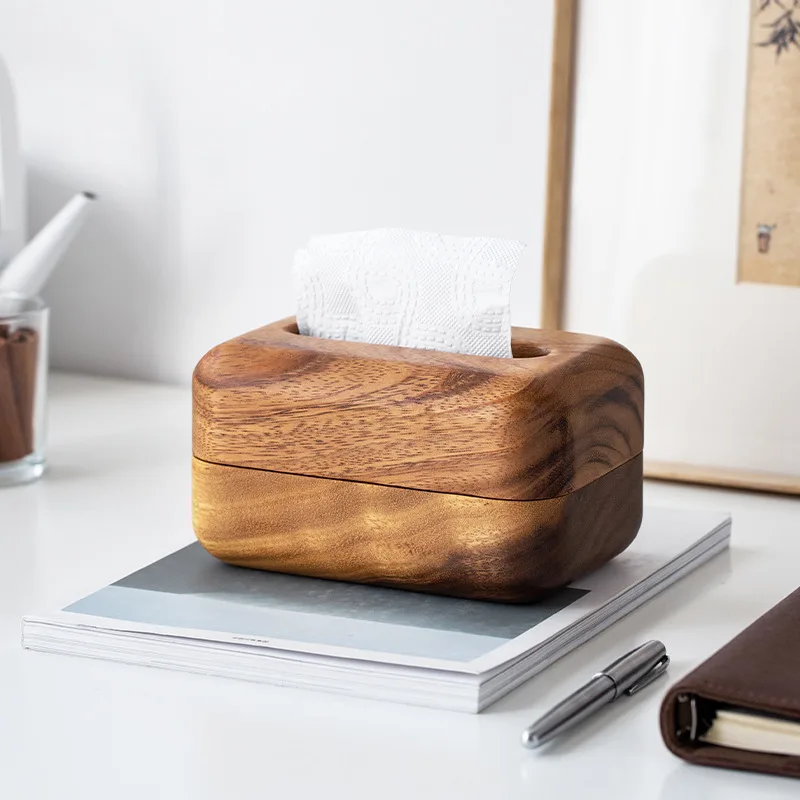Walnut Paper Towel Box Light Luxury Wood Living Room Tea Table Desktop Paper Drawer Box Creative Solid Wood Storage Box
Walnut Paper Towel Box Light Luxury Wood Living Room Tea Table Desktop Paper Drawer Box Creative Solid Wood Storage Box