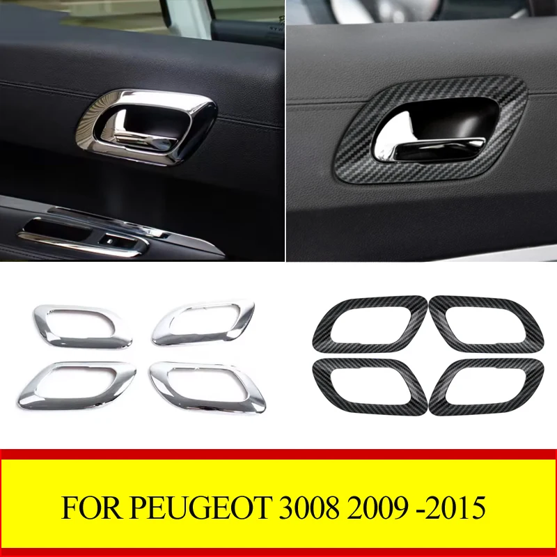 ABS Car Door Handle Holder Window Lift Switch Button Cover Trim For Peugeot 3008 2011- 2015 Car Accessories
ABS Car Door Handle Holder Window Lift Switch Button Cover Trim For Peugeot 3008 2011- 2015 Car Accessories