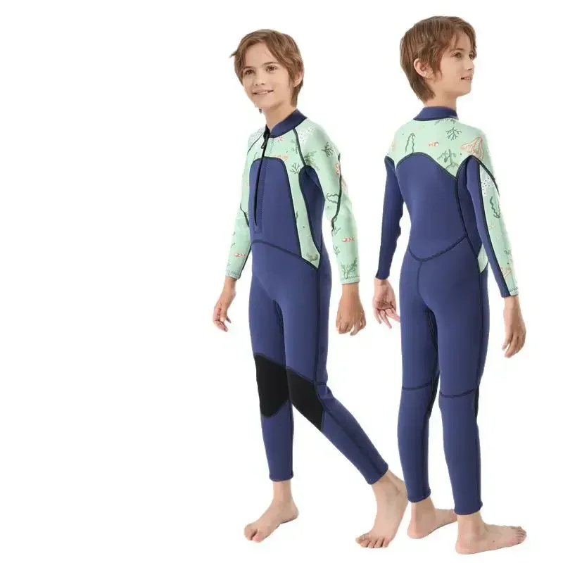 Outdoor 2.5Mm Children's Wetsuit One-piece Long-sleeved Diving Water Sports Swimming Suit for Men
Outdoor 2.5Mm Children's Wetsuit One-piece Long-sleeved Diving Water Sports Swimming Suit for Men